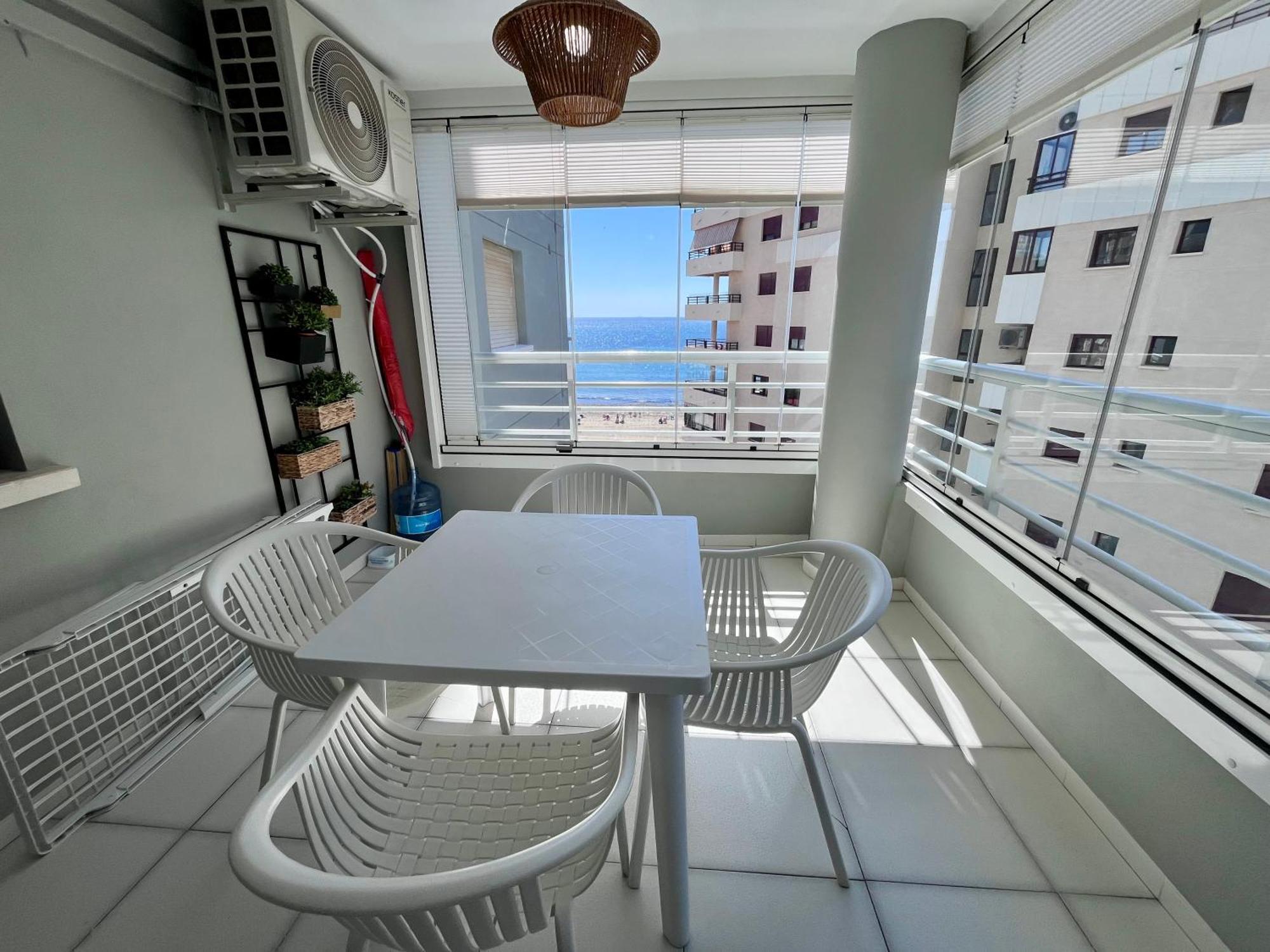 Modern Apartment On The Beach With Pool Calpe Exteriér fotografie